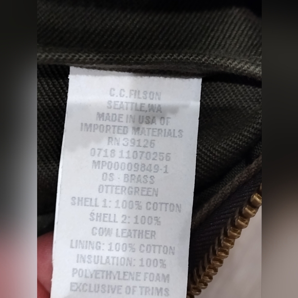 Filson Rugged Twill Briefcase - Picture 8 of 8